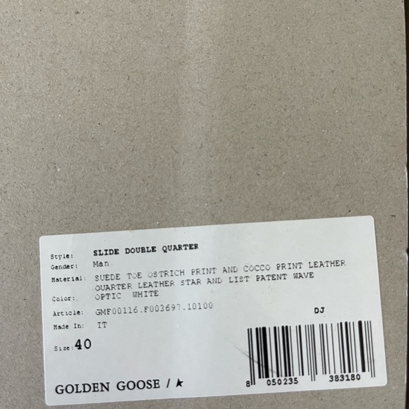 Golden Goose Patchwork Slide Sneakers EU 40 – Sold Out, Rare Neutral Find - Picture 3 of 13